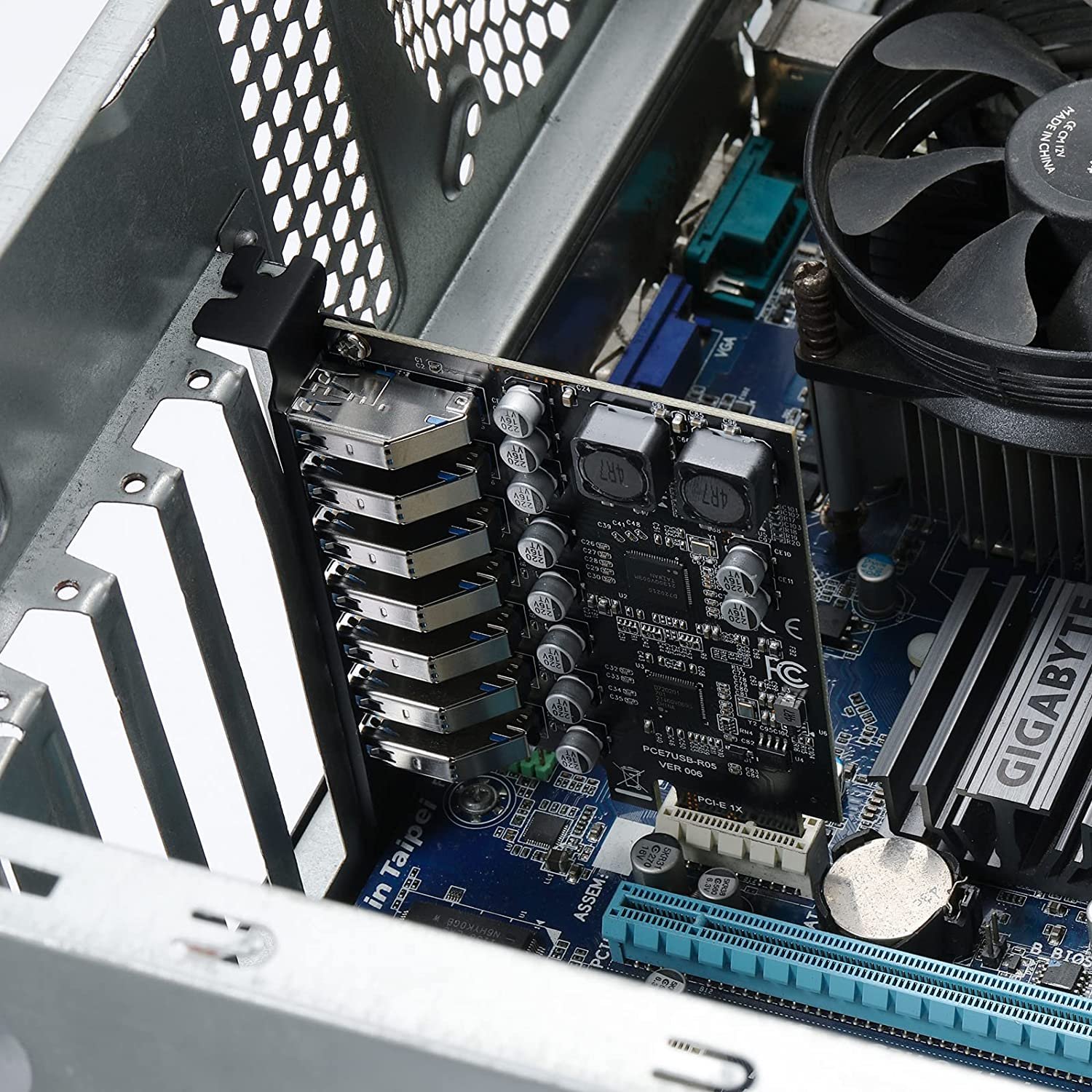 7 Port PCI Express Expansion Card. USB 3.0 7 Port Front Expansion Card. Connect 7 Devices Expanded:圖片 4