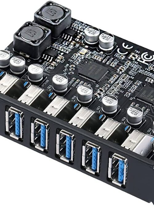 7 Port PCI Express Expansion Card. USB 3.0 7 Port Front Expansion Card. Connect 7 Devices Expanded