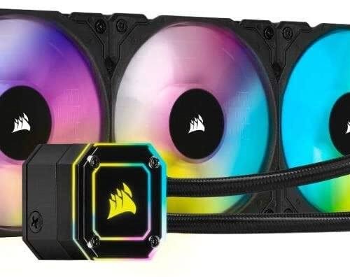 Corsair iCUE H150i ELITE CAPELLIX Liquid CPU Cooler. RGB Pump + Fans. 360mm