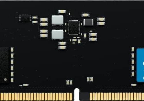 Crucial RAM 16GB DDR5 4800MHz CL40 Desktop Memory. Black