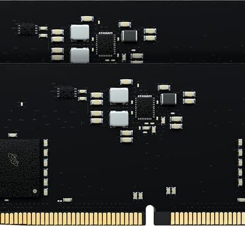 Crucial RAM 64GB Kit (2x32GB) DDR5 4800MHz CL40 Desktop Memory. Black