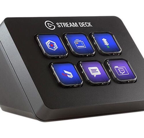 Elgato Stream Deck Mini - Live Content Creation Controller with 6 Customizable LCD Keys