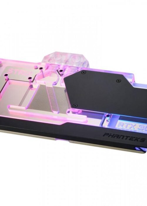 Glacier G30 Rtx 3080/3090 Gpu Full Water Block Asus Strix .DRGB Lighting. Black