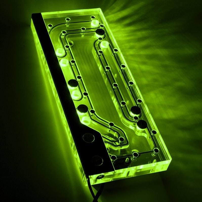 O11d Distro Plate G1 for High Performance Liquid Cooling Designed by EKWB:圖片 4
