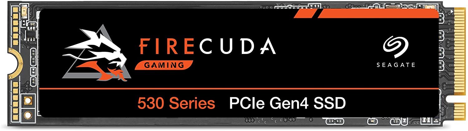 Seagate FireCuda 530 4TB Internal SSD. M.2 PCIe Gen4 transfer speeds up to 7.300MB/s. 3D TLC NAND. Compatible with PS5