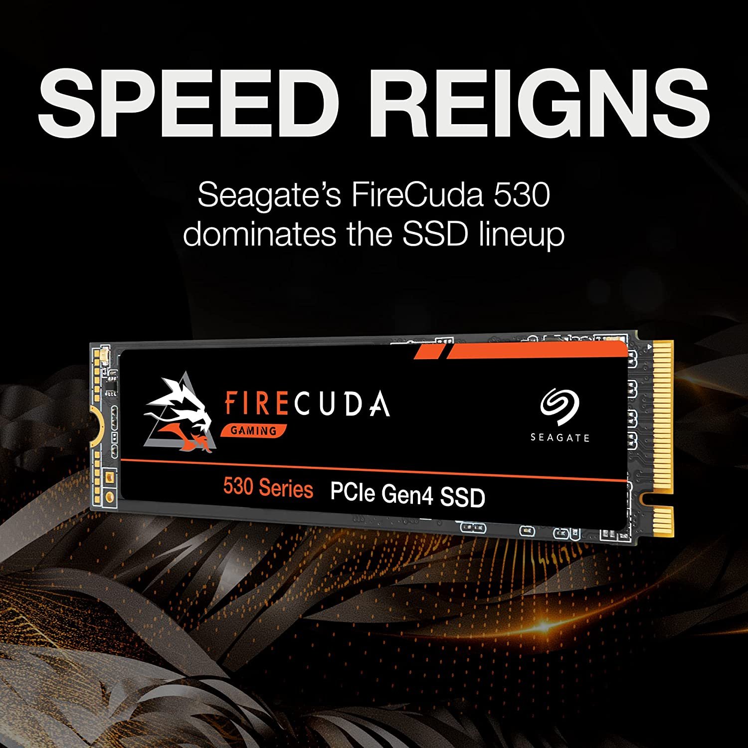 Seagate FireCuda 530 4TB Internal SSD. M.2 PCIe Gen4 transfer speeds up to 7.300MB/s. 3D TLC NAND. Compatible with PS5:圖片 3